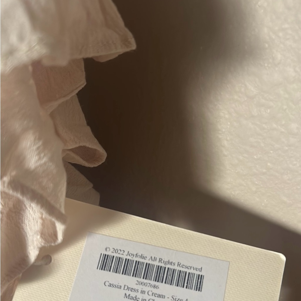 Joyfolie Cream Lace Kids Dress - Picture 4 of 6